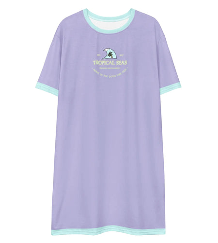 Women's Tropical Seas T-shirt dress