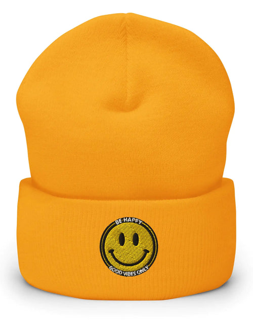 Load image into Gallery viewer, Be Happy Beanie
