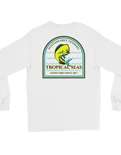 Load image into Gallery viewer, Men&#39;s Sustainable Fishing Mahi Mahi Long Sleeve Shirt
