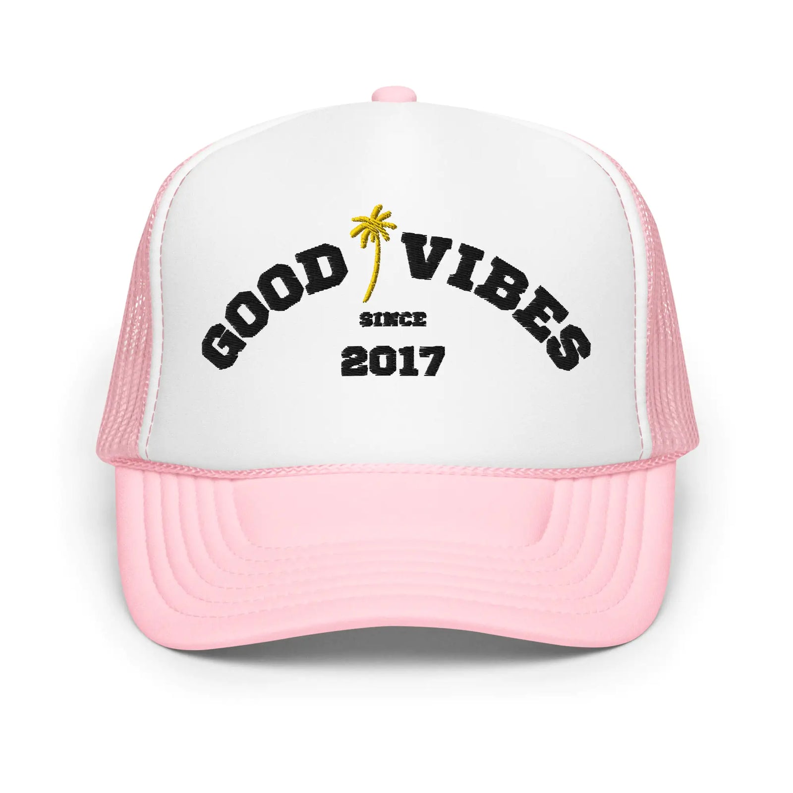 Beachy Good Vibes Foam Trucker Hat
