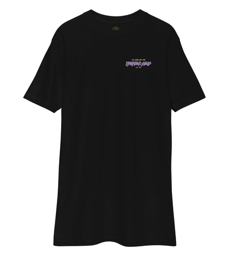 Men's Premium Tropical Neon Ride Shark T-shirt