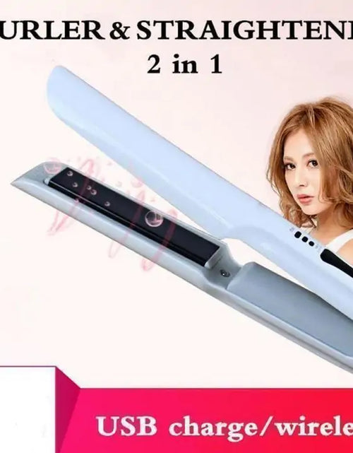 Load image into Gallery viewer, Portable USB Hair Stylish Flat Iron
