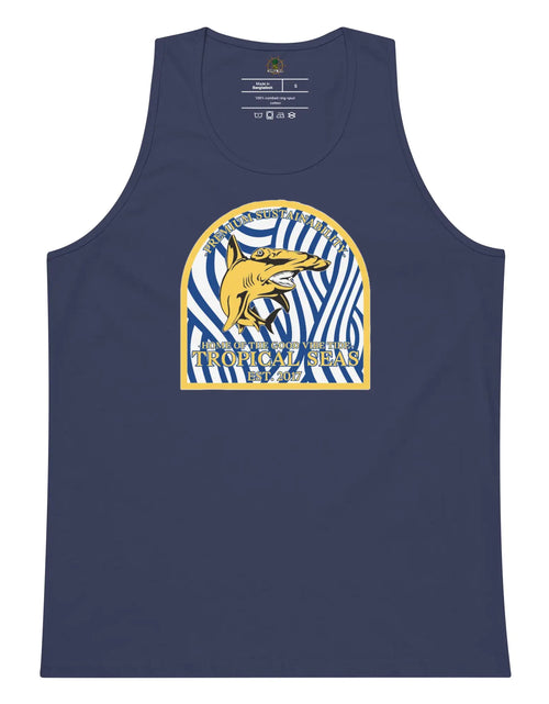 Load image into Gallery viewer, Men’s Premium Hammerhead Shark Tank Top
