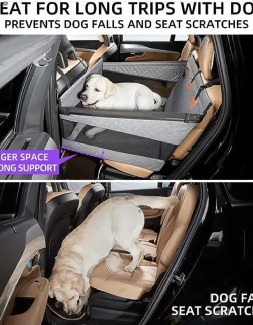 Load image into Gallery viewer, Waterproof &amp; Dirt-Resistant Dog Bed for Car Travel
