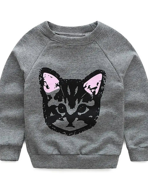 Load image into Gallery viewer, Long Sleeve Cats Print Tracksuit
