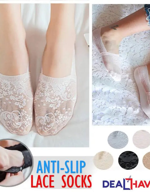 Load image into Gallery viewer, Lace Sock
