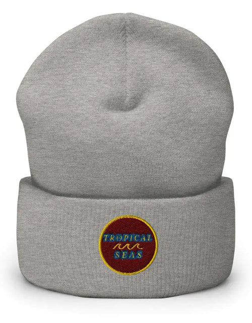 Load image into Gallery viewer, Tropical Maroon Beanie
