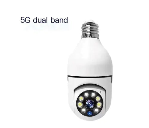 Load image into Gallery viewer, Bulb E27 Surveillance Camera Full Color Night Vision Automatic Human Tracking Zoom Indoor Security Monitor Wifi Mini IP Camera
