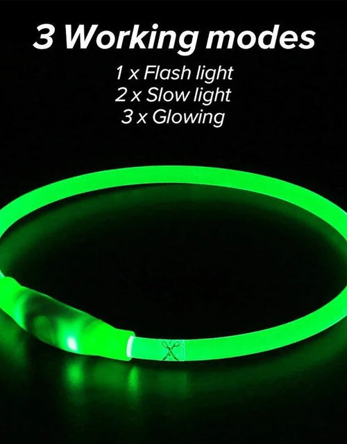 Load image into Gallery viewer, LED Collar Night Safety For Pets
