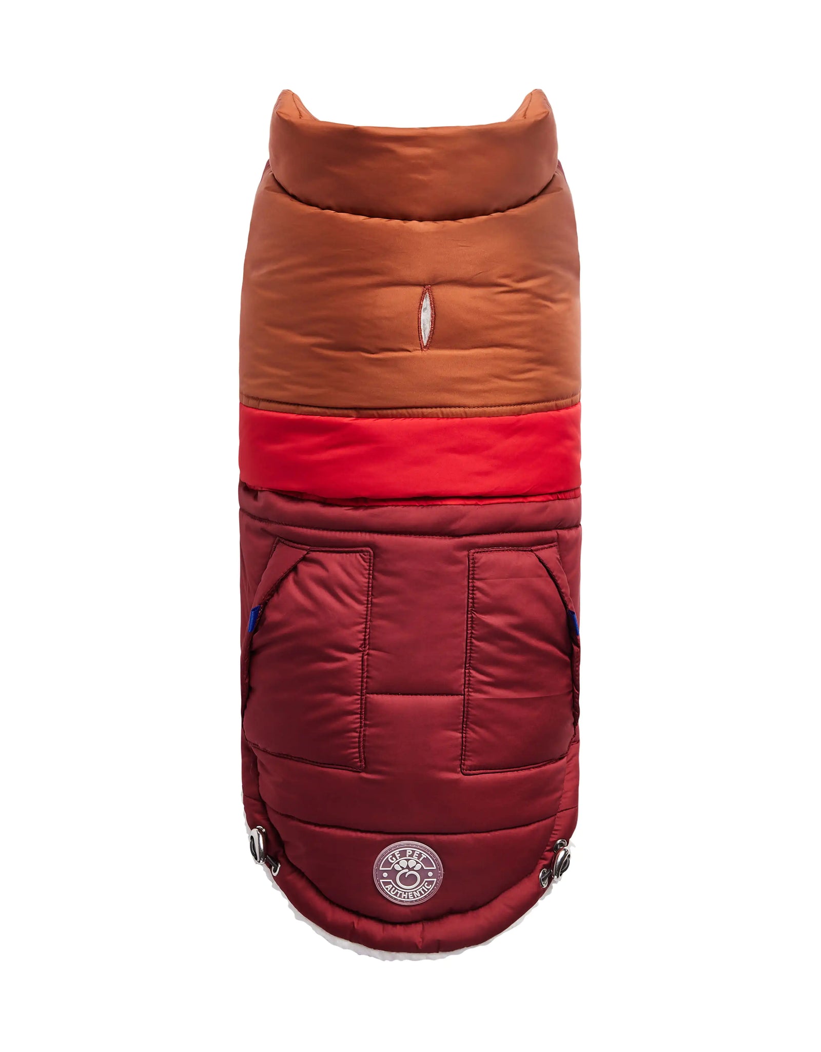 Retro Puffer - Dark Red