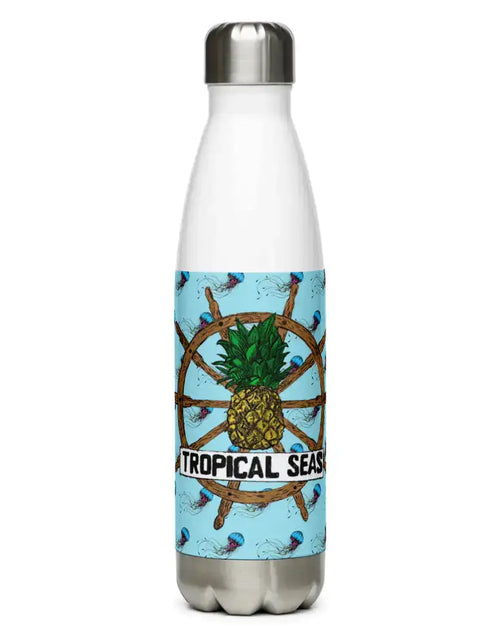 Load image into Gallery viewer, Tropical Seas Jellyfish Stainless Steel Water Bottle
