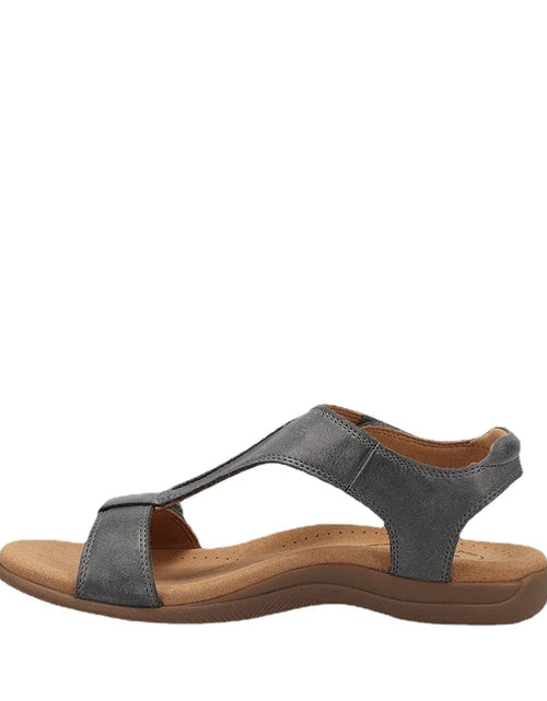 Load image into Gallery viewer, Women&#39;s Platform Wedge Velcro Strap Sandals
