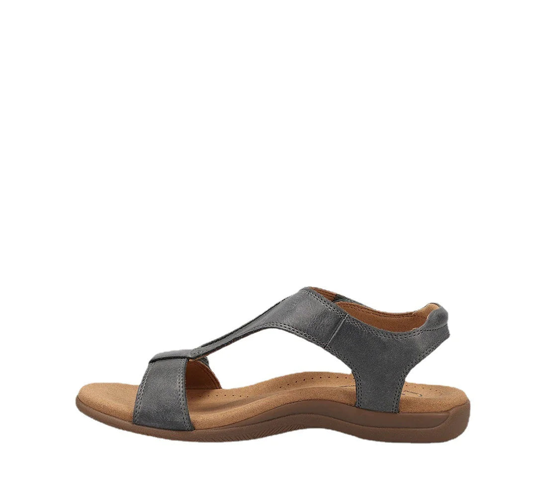 Women's Platform Wedge Velcro Strap Sandals