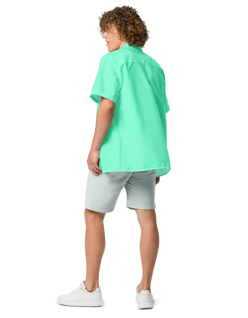 Load image into Gallery viewer, Aqua Sky button shirt
