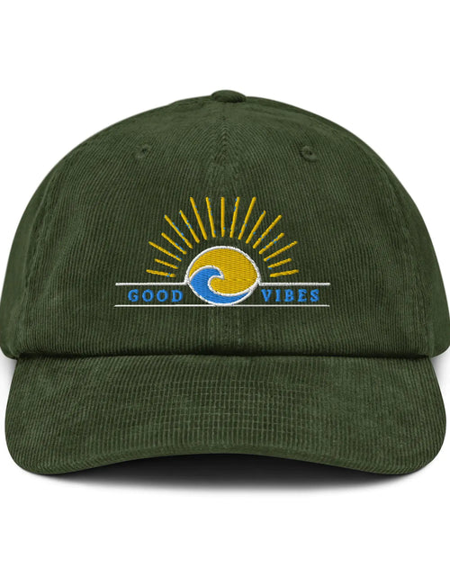 Load image into Gallery viewer, Local Sunrise Tropical Corduroy Hat
