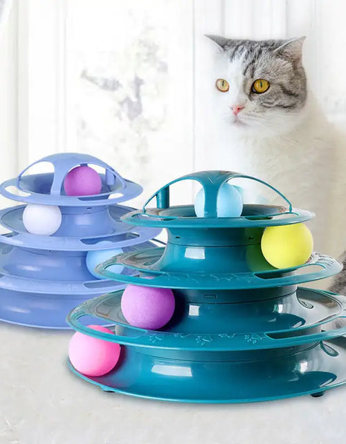 Load image into Gallery viewer, Tower Tracks Toy for Cats
