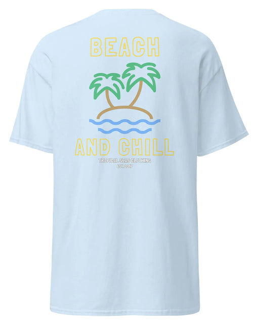 Load image into Gallery viewer, Embroidered Beach and Chill Classic Tee
