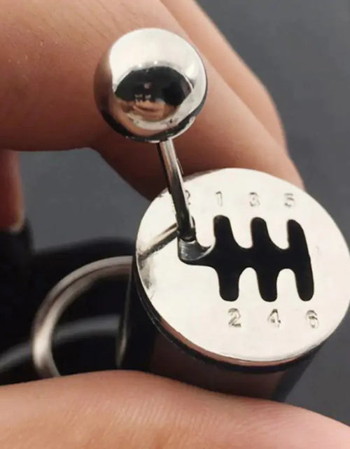 Load image into Gallery viewer, Car Gear Keychain
