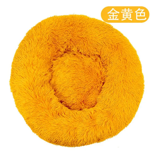 Load image into Gallery viewer, Calming Anti-Anxiety Donut Bed for Dogs and Cats
