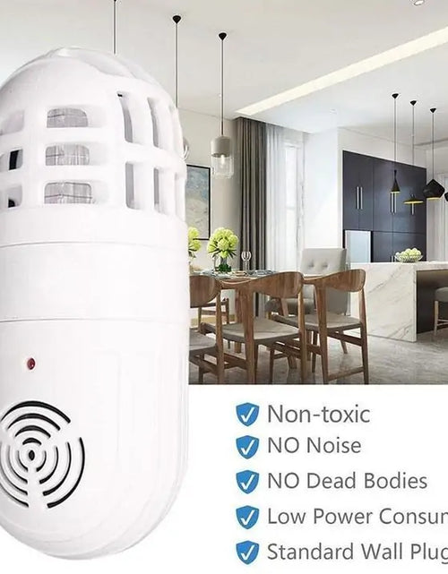 Load image into Gallery viewer, Ultrasonic Blue Light Two in One Mosquito Repellent
