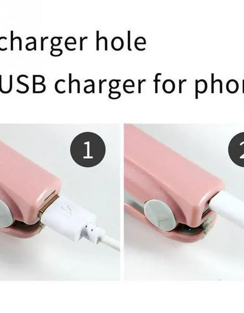 Load image into Gallery viewer, Portable USB Hair Stylish Flat Iron
