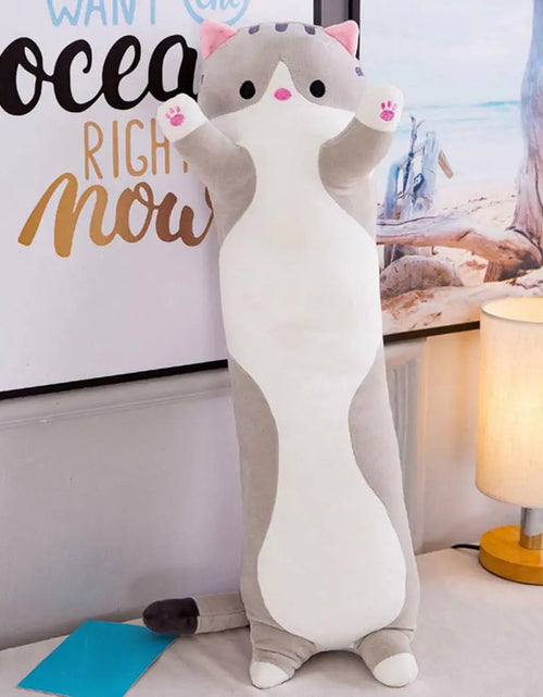 Load image into Gallery viewer, Cat Cuddly Toy Side Sleeper Pillow Children
