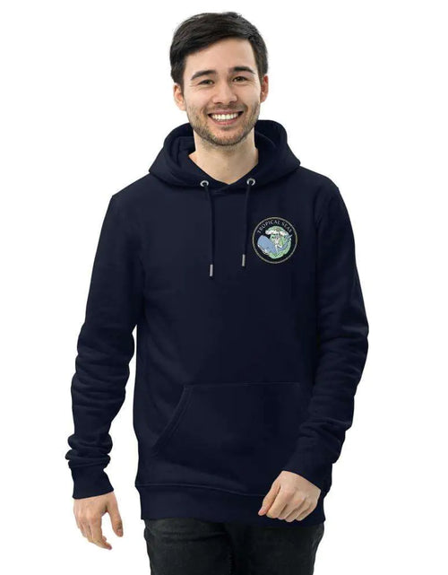 Load image into Gallery viewer, Neptune’s Whale Ride Unisex essential eco hoodie
