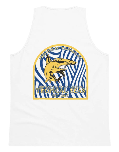 Load image into Gallery viewer, Men’s Premium Hammerhead Shark Tank Top
