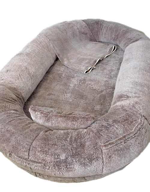 Load image into Gallery viewer, Oversized Human Dog Bed - Removable &amp; Washable

