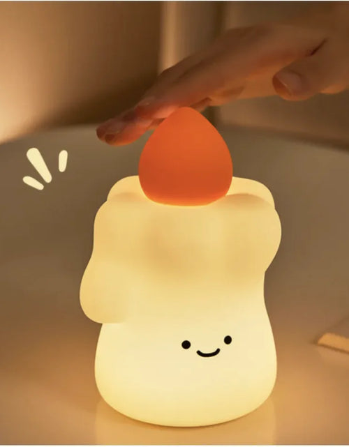 Load image into Gallery viewer, Creative LED Candle Night Light for Sleep &amp; Ambiance
