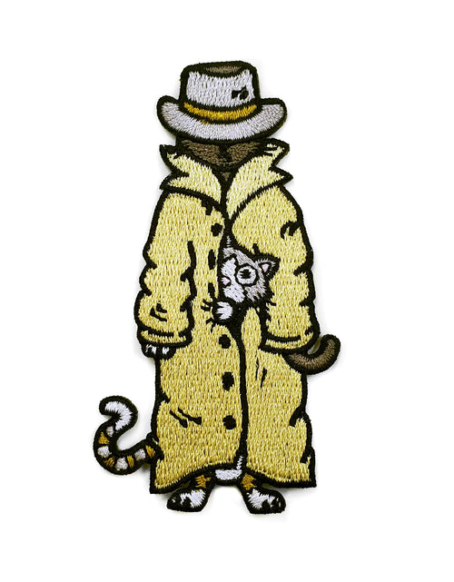 Load image into Gallery viewer, Trench Coat Cats Patch

