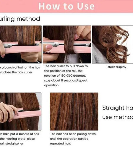 Portable USB Hair Stylish Flat Iron