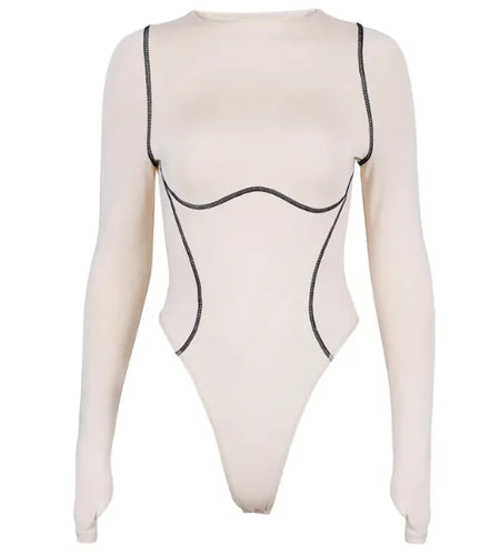 Seamless Elegance Long-Sleeve Dress