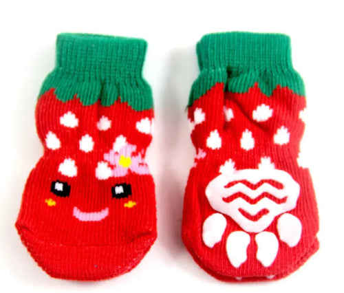 Load image into Gallery viewer, Jolly Paws Christmas Dog Socks
