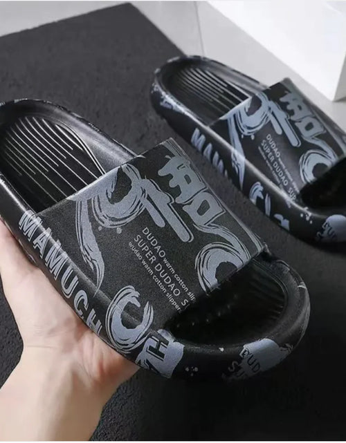Load image into Gallery viewer, Men&#39;s Thick Sole Comfort Slippers for Home
