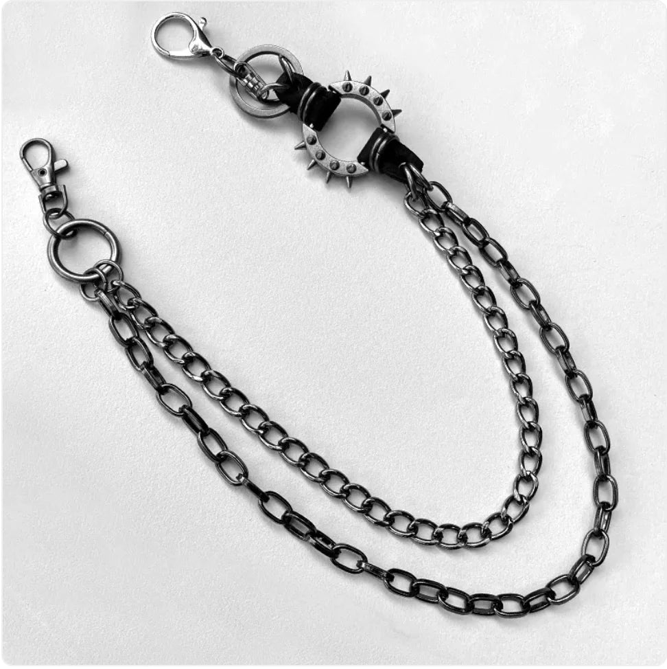 Trendy High Street Alloy Chain Waist Belt – Cool Rock Fashion Accessory