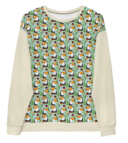 Men's Toucan Pattern Sweatshirt