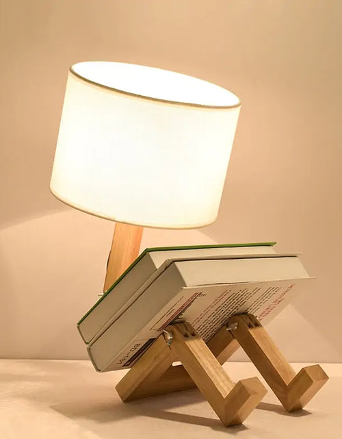 Load image into Gallery viewer, Robot Shape Table Lamp
