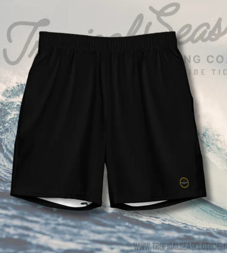 Men's Black Eco Board Shorts