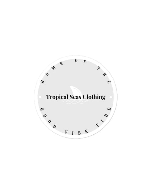 Load image into Gallery viewer, New Tropical Seas Logo stickers
