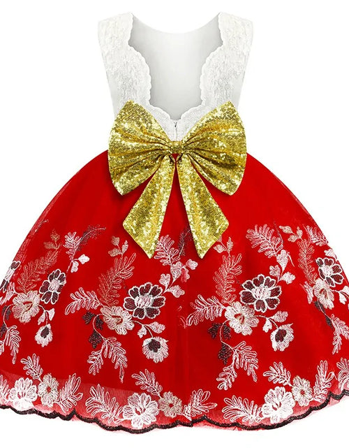 Load image into Gallery viewer, Elegant Princess Dress For Small Children
