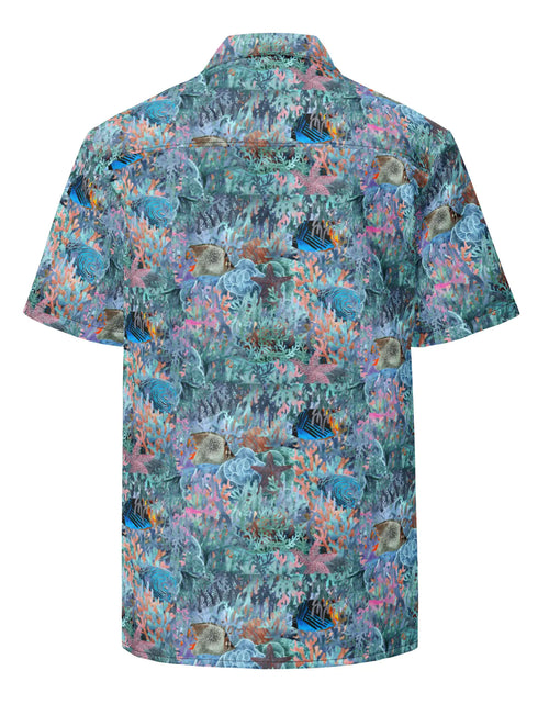 Load image into Gallery viewer, Marine Life Party Button Down Hawaiian Shirt - Coastal Summer 2024 Collection
