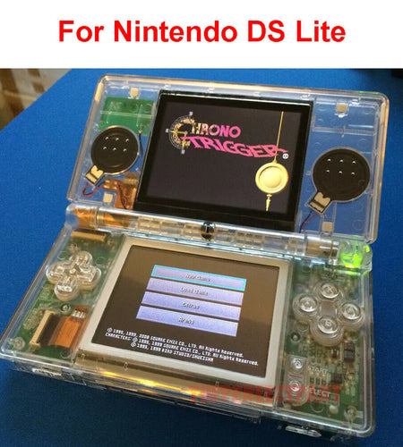 Full Replacement Housing Shell Screen Lens Clear For OEM Nintendo DS Lite NDSL