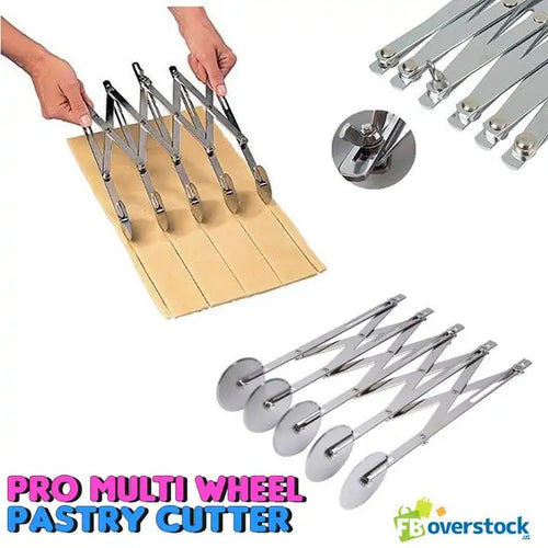 Load image into Gallery viewer, Pro Multi-Wheel Pastry Cutter
