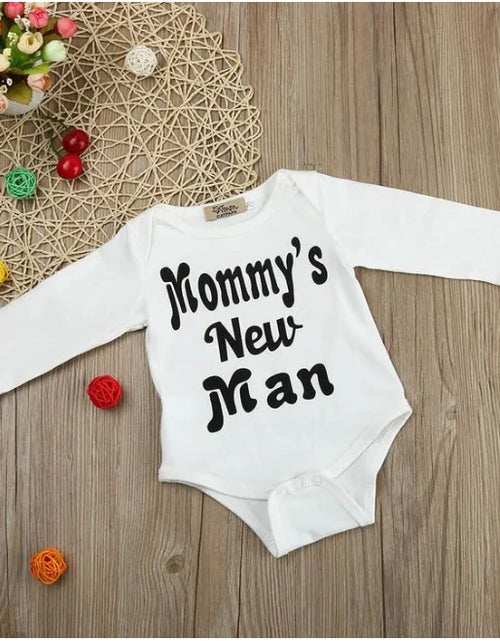 Load image into Gallery viewer, Mommy&#39;s New Man Outfit
