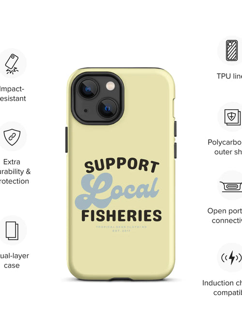 Load image into Gallery viewer, Local Fisheries Tough Case for iPhone®
