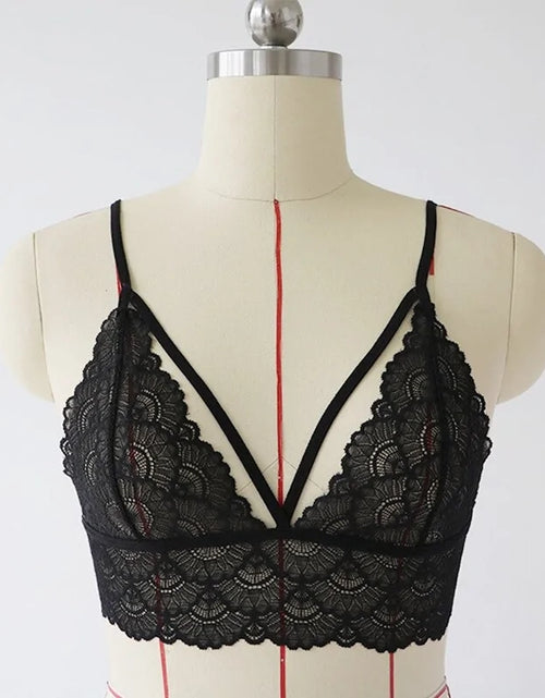 Load image into Gallery viewer, Black Lace Bra
