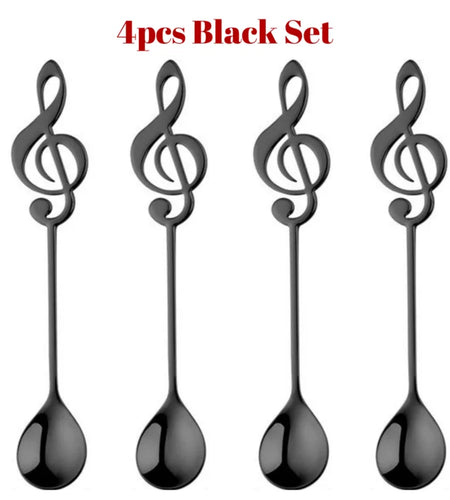 Musical Note Coffee Spoons