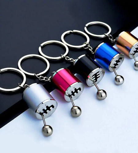 Car Gear Keychain