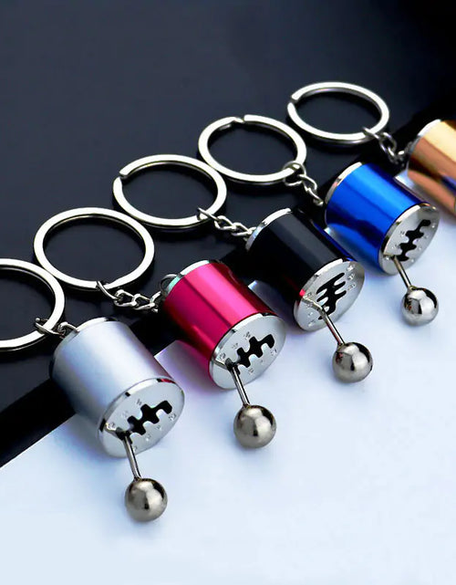 Load image into Gallery viewer, Car Gear Keychain
